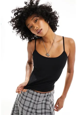 Monki Strappy vest top in