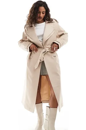 River Island Trench coat in beige