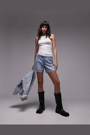 Topshop Premium slinky racer vest in