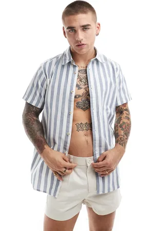 JACK & JONES Oxford stripe shirt in
