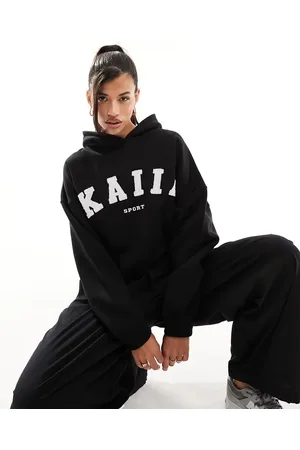 Kaiia Logo oversized hoodie co-ord in
