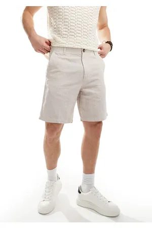 SELECTED Linen mix short in