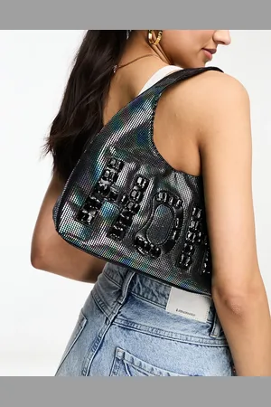House of Holland Grab bag in blue pattern