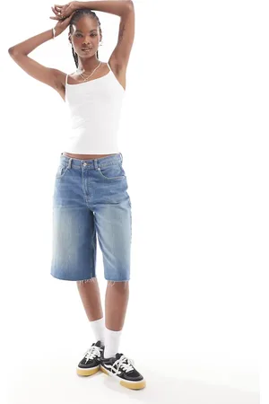 Weekday Bell fitted vest top with square neckline in