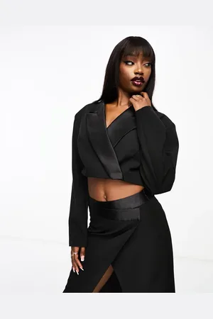 ASOS Tux cropped blazer in