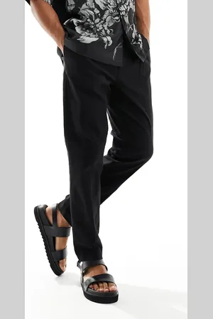 New Look Linen blend trousers in