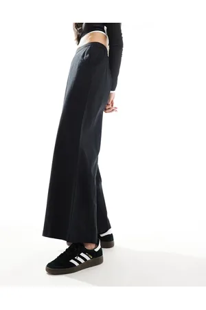French Connection Lightweight linen blend wide leg trousers in