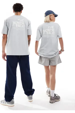The North Face Mountain Sketch backprint oversized t-shirt in