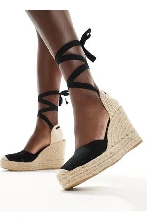 Pull&Bear Espadrille wedge in natural