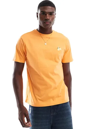 Threadbare Lemon embroidery t-shirt in