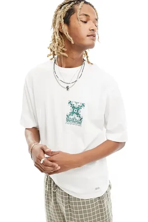 Native Youth Embroidered detail relaxed fit t-shirt in