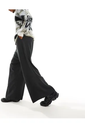 ASOS Smart extreme wide leg trousers in