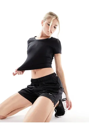 Nike Nike One Dri-Fit tight crop t-shirt in