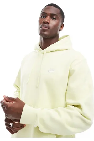 Nike Club hoodie in lime