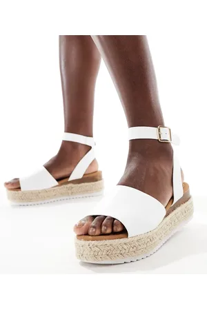 Truffle Collection Flatform espadrilles in