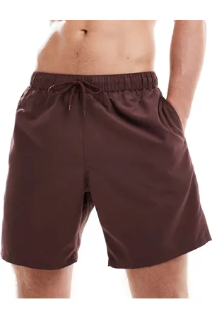 ASOS Swim shorts in mid length in