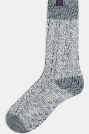 Farah Pardey fleece lined slipper socks in