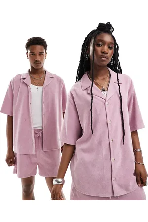 Reclaimed Unisex cord shirt in co-ord