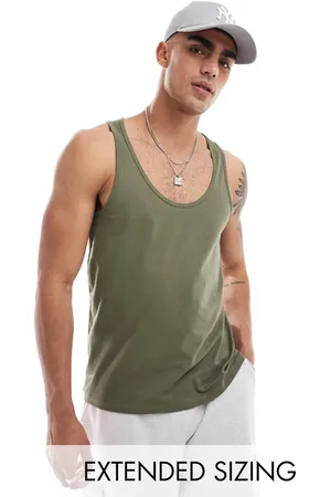 ASOS Vest in khaki