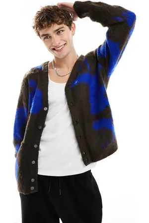 Obey Luka splatter cardigan in
