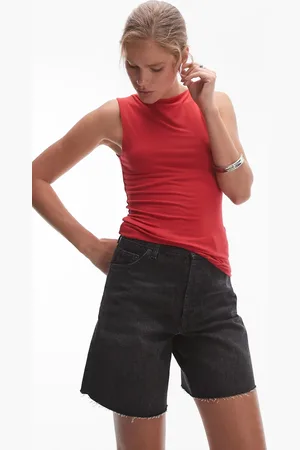 Topshop Slash neck tank in