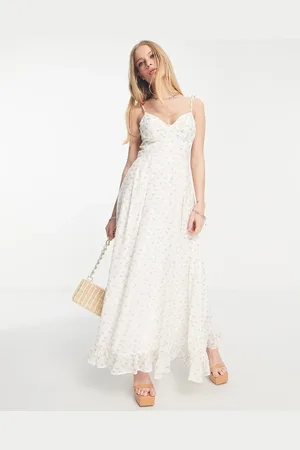Sister Jane Dream cami maxi dress in delicate rose print
