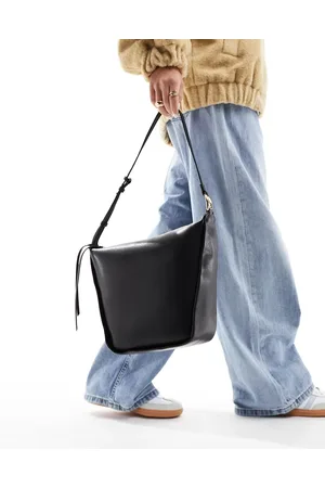 MANGO Square angle shoulder bag in