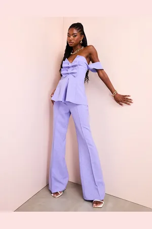 ASOS Linen look tailored trouser in