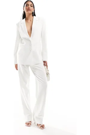 Y.A.S Y.A.S Bridal straight leg trouser co-ord in