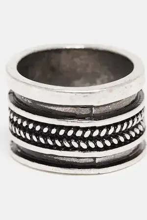 ASOS Chunky ring in burnished