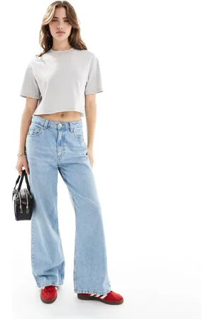 Pimkie Cropped short sleeve t-shirt in light