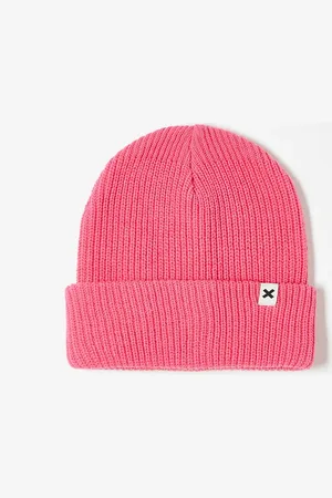 COLLUSION Unisex logo beanie in