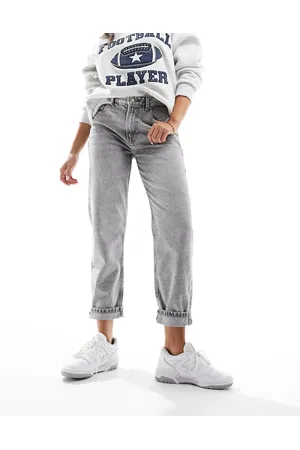 Bershka Mom jeans in washed