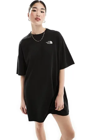 The North Face Simple Dome logo t-shirt dress in