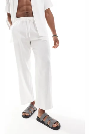 South Beach Southbeach beach linen look trouser in