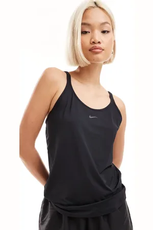 Nike Nike One Training Dri-Fit classic strappy tank top in