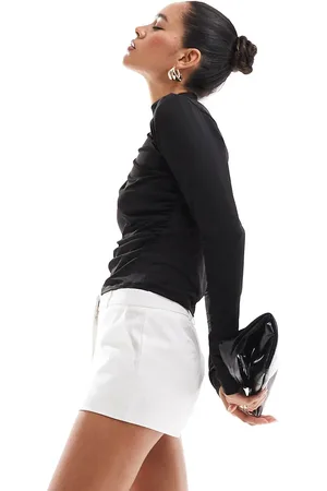 VERO MODA Long sleeved ruched jersey top in