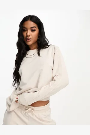 Tommy Hilfiger Established lounge sweatshirt in beige