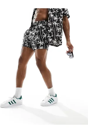 South Beach Southbeach beach short co-ord abstract palm print