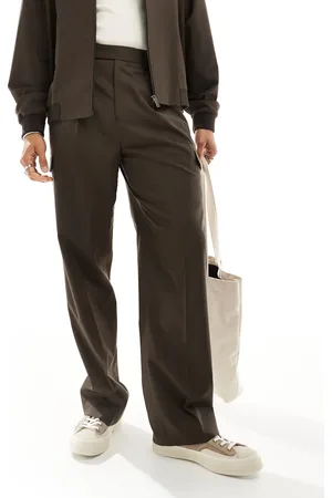 ASOS Smart co-ord wide cargo trouser with pocket detailing in