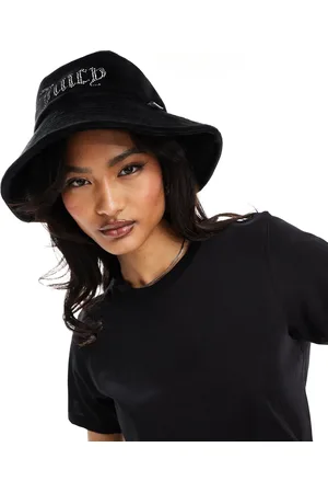 Juicy Couture Diamante velour bucket hat in