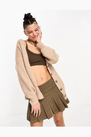 Cotton On Cotton On oversized cardigan in camel