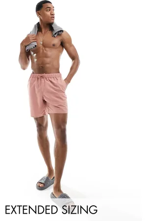 ASOS Swim shorts in mid length in
