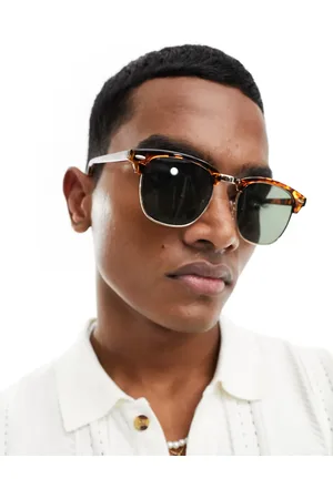 New Look Core club patterned sunglasses in