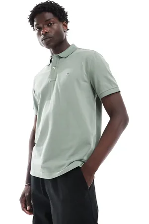 GANT Shield logo embroid pique polo in mid
