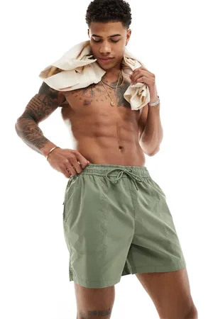 River Island Swim trunks in khaki