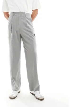 ASOS Wide leg smart co-ord cargo trouser in
