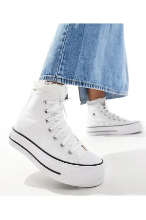 Converse Chuck Taylor Lift Hi platform trainers in