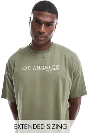 ASOS Oversized t-shirt in with front city print