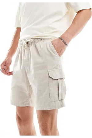 Brave Soul Cord cargo short in off